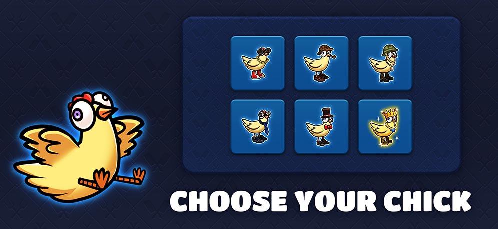 Elegí entre diferentes aspectos para tu pollo