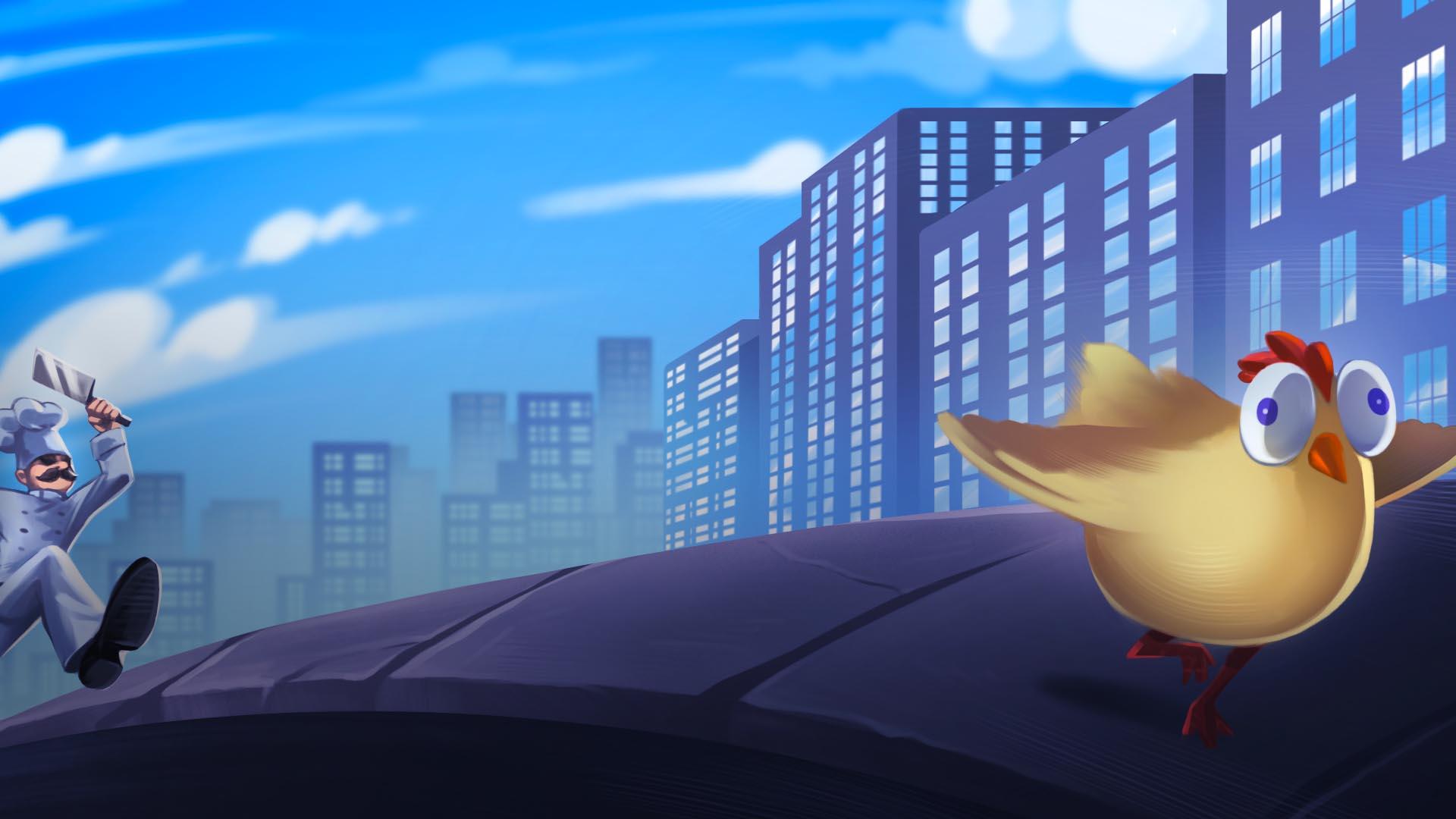 Runaway Chicken Banner Oficial